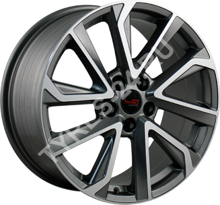 ДискToyotaTY549 Concept7JxR17 PCD5x114.3 ET39 DIA60.1,серый