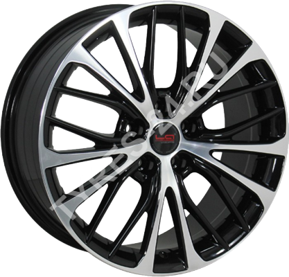 ДискToyotaTY552 Concept6.5JxR16 PCD5x114.3 ET40 DIA60.1,чёрный