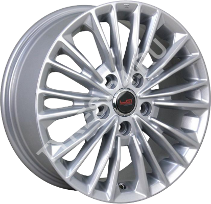 ДискToyotaTY554 Concept6.5JxR16 PCD5x114.3 ET40 DIA60.1,серебристый