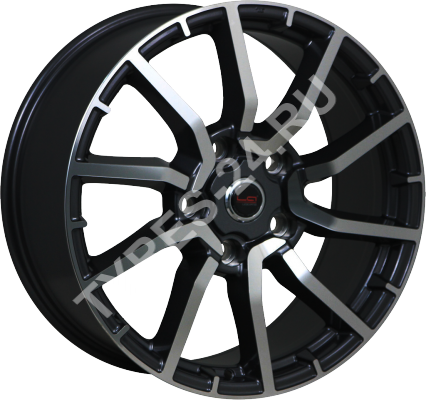 ДискToyotaTY556 Concept9JxR20 PCD5x150 ET45 DIA110.1,чёрный