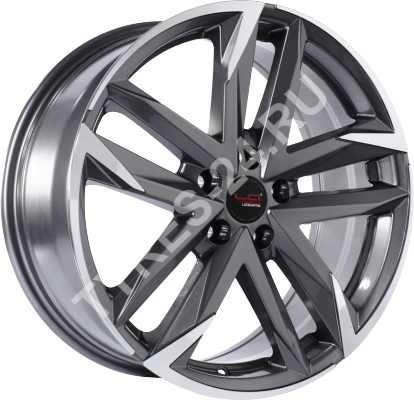 ДискToyotaTY5637.5JxR19 PCD5x114.3 ET40 DIA60.1,серый