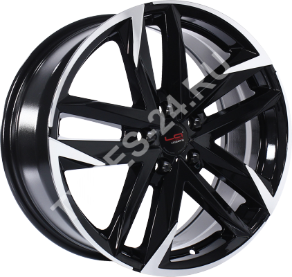 ДискToyotaTY5637.5JxR19 PCD5x114.3 ET40 DIA60.1,чёрный