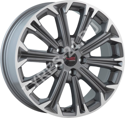 ДискToyotaTY564 Concept7JxR18 PCD5x114.3 ET35 DIA60.1,серый