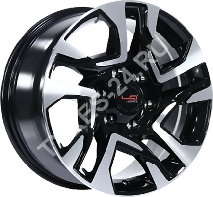 ДискToyotaTY566 Concept7.5JxR18 PCD6x139.7 ET30 DIA106.1,чёрный