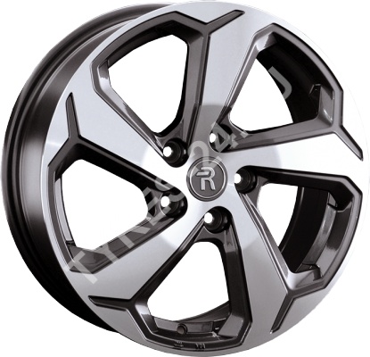 ДискToyotaTY567 Concept7JxR17 PCD5x114.3 ET45 DIA60.1,серый