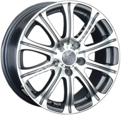 ДискToyotaTY576.5JxR16 PCD5x114.3 ET45 DIA60.1,серый