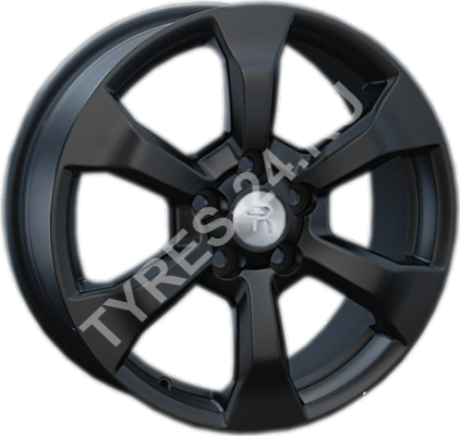 ДискToyotaTY707JxR17 PCD5x114.3 ET45 DIA60.1,чёрный