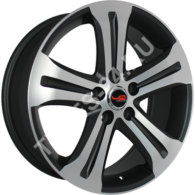 ДискToyotaTY718JxR18 PCD5x150 ET56 DIA110.1,чёрный