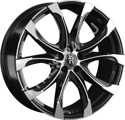 ДискToyotaTY739.5JxR22 PCD5x150 ET45 DIA110.1,чёрный