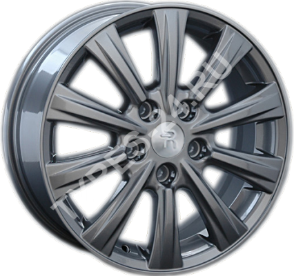 ДискToyotaTY756.5JxR16 PCD5x114.3 ET45 DIA60.1,серый