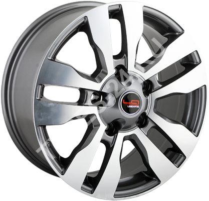 ДискToyotaTY778JxR18 PCD5x150 ET56 DIA110.1,серый