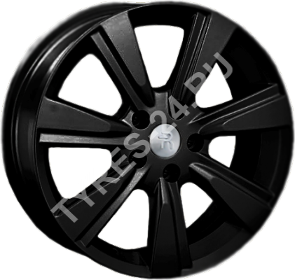 ДискToyotaTY896.5JxR16 PCD5x114.3 ET45 DIA60.1,чёрный