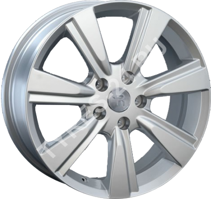 ДискToyotaTY896.5JxR16 PCD5x100 ET45 DIA54.1,серебристый