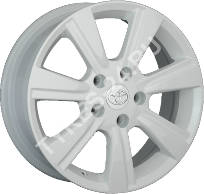 ДискToyotaTY896.5JxR16 PCD5x114.3 ET45 DIA60.1,белый