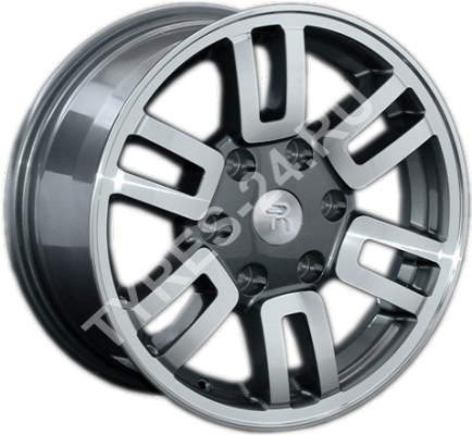 ДискToyotaTY957JxR16 PCD6x139.7 ET30 DIA106.1,серый