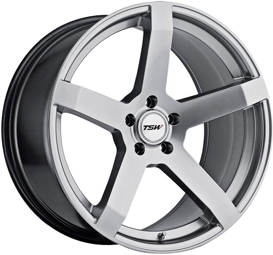 ДискTSWTanaka8JxR17 PCD5x114 ET35 DIA76,серебристый