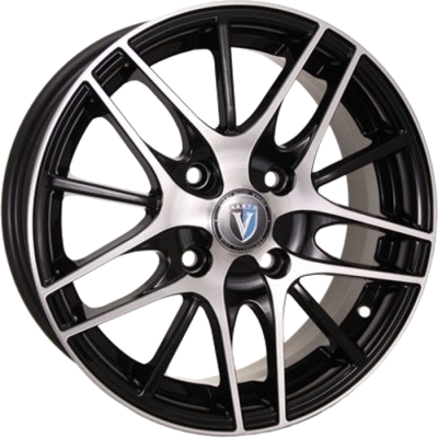 ДискVenti14065.5JxR14 PCD4x98 ET35 DIA58.6,чёрный