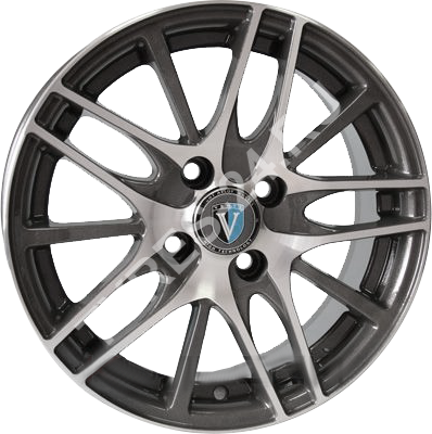 ДискVenti14065.5JxR14 PCD4x98 ET35 DIA58.6,серый