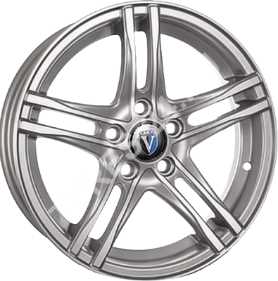ДискVenti15056JxR15 PCD5x100 ET38 DIA57.1,чёрный