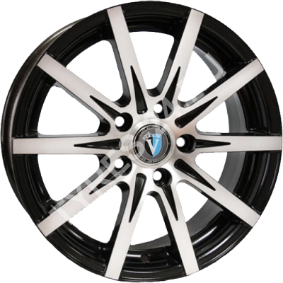 ДискVenti15085.5JxR15 PCD4x100 ET45 DIA60.1,чёрный