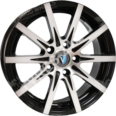 ДискVenti15085.5JxR15 PCD4x100 ET45 DIA60.1,чёрный