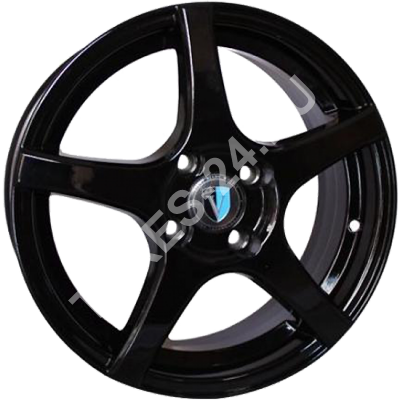 ДискVenti15106JxR15 PCD4x98 ET35 DIA58.6,чёрный