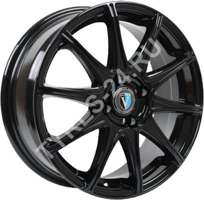 ДискVenti15166JxR15 PCD5x100 ET40 DIA57.1,чёрный