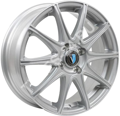 ДискVenti15166JxR15 PCD4x100 ET46 DIA54.1,серебристый