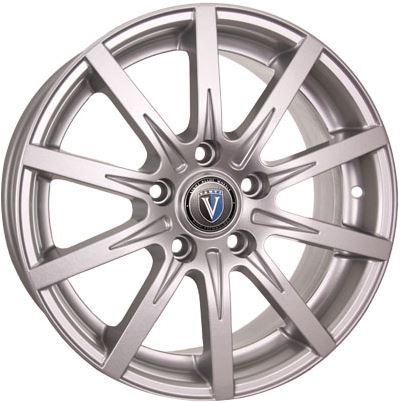 ДискVenti16086JxR16 PCD5x114 ET45 DIA67,серебристый