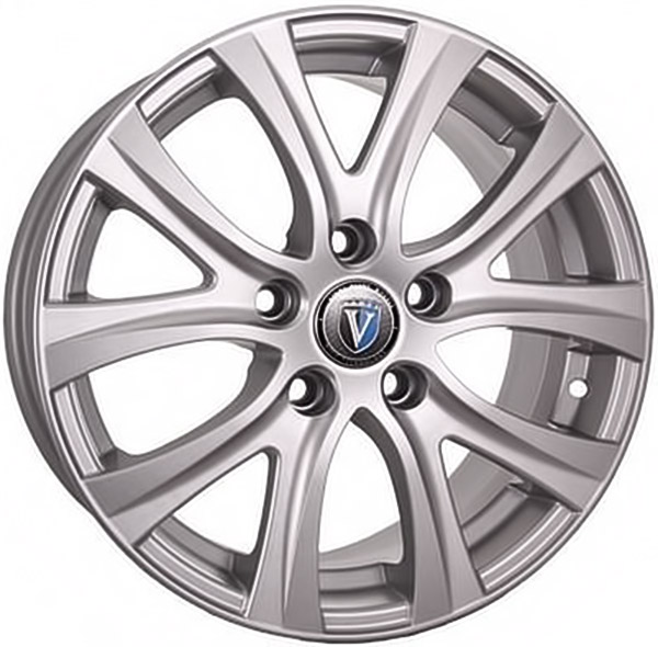 ДискVenti16096.5JxR16 PCD5x114.3 ET50 DIA66.1,серебристый