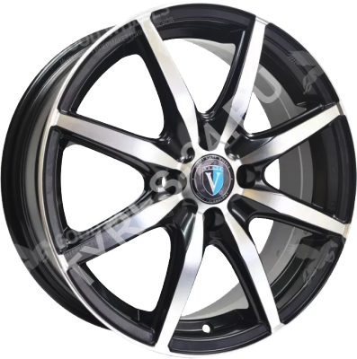 ДискVenti16156.5JxR16 PCD5x105 ET38 DIA56.6,чёрный
