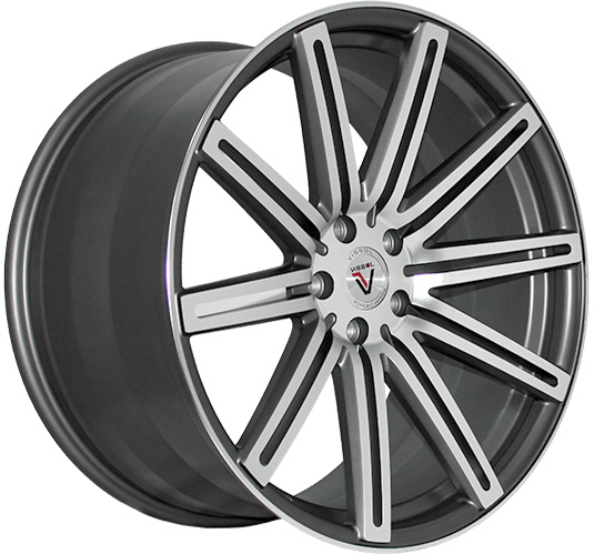 ДискVissolF-0048.5JxR19 PCD5x114.3 ET38 DIA66.1,серый