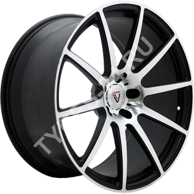 ДискVissolF-19010JxR19 PCD5x100 ET50 DIA57.1,чёрный