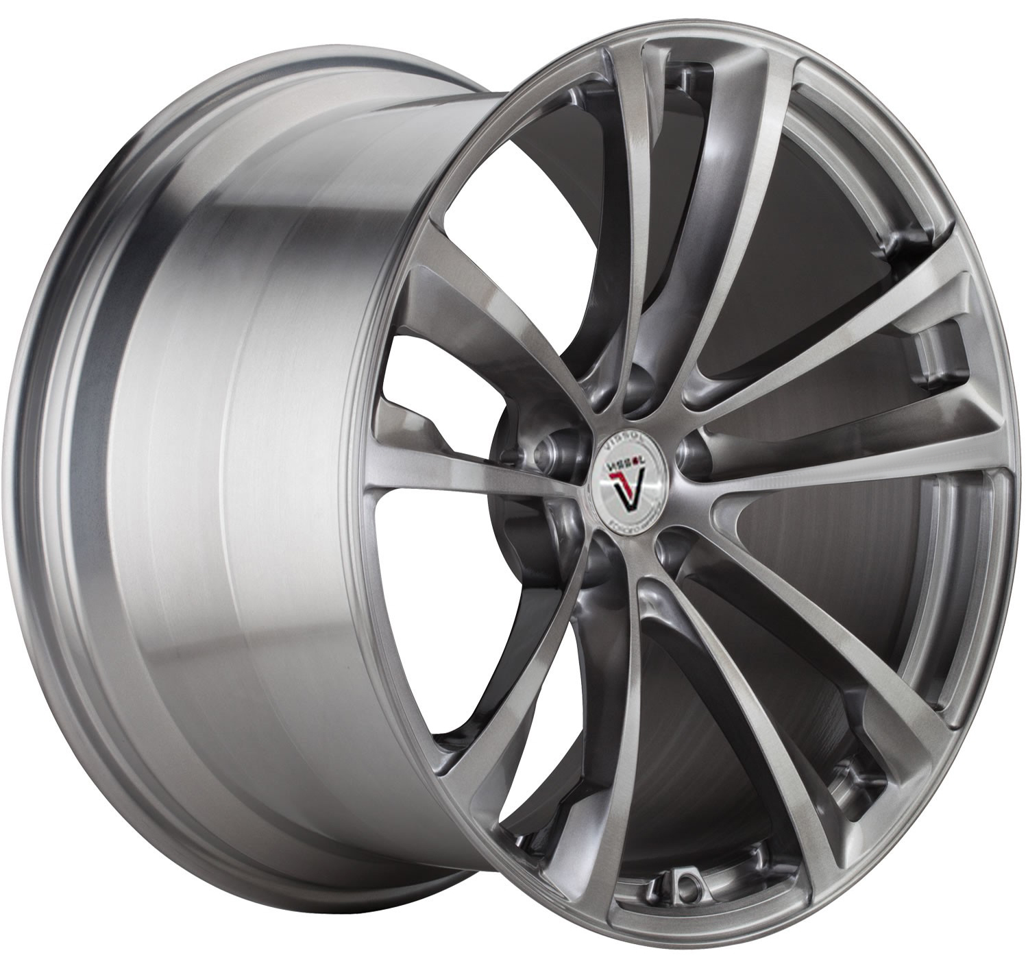 ДискVissolF-68110.5JxR20 PCD5x114.3 ET20 DIA73.1,серый