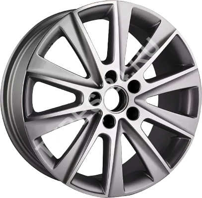 ДискVolkswagenR2157JxR17 PCD5x112 ET42 DIA57.1,серый