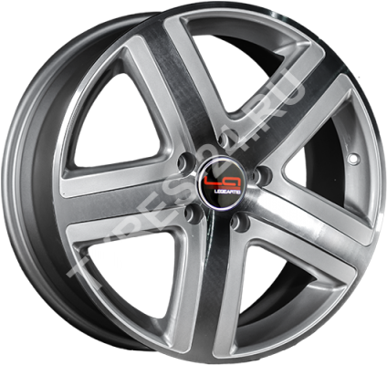 ДискVolkswagenVW18JxR18 PCD5x120 ET57 DIA65.1,серебристый