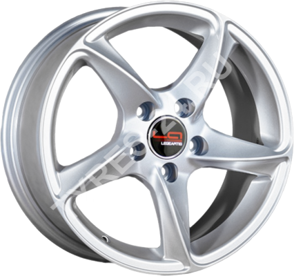 ДискVolkswagenVW1047.5JxR16 PCD5x112 ET45 DIA57.1,серебристый