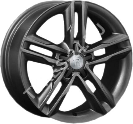 ДискVolkswagenVW1068JxR18 PCD5x112 ET41 DIA57.1,серый