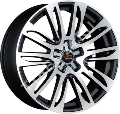 ДискVolkswagenVW1097.5JxR16 PCD5x112 ET45 DIA57.1,чёрный