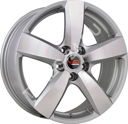 ДискVolkswagenVW1127JxR17 PCD5x112 ET43 DIA57.1,серебристый