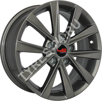 ДискVolkswagenVW1166.5JxR16 PCD5x112 ET33 DIA57.1,серый