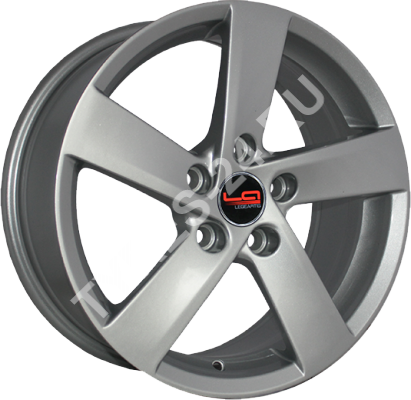 ДискVolkswagenVW1187JxR16 PCD5x112 ET50 DIA57.1,серебристый