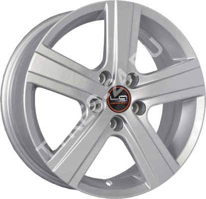 ДискVolkswagenVW1196.5JxR16 PCD5x112 ET33 DIA57.1,серебристый