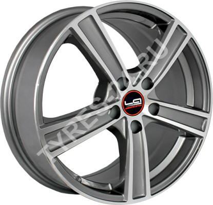 ДискVolkswagenVW1207JxR17 PCD5x112 ET40 DIA57.1,серый