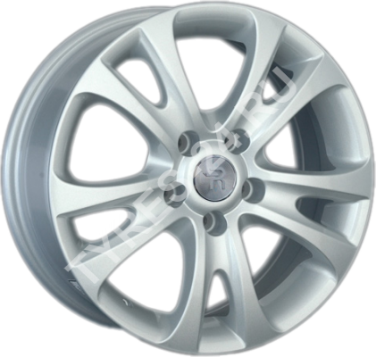 ДискVolkswagenVW1356.5JxR16 PCD5x112 ET33 DIA57.1,серебристый