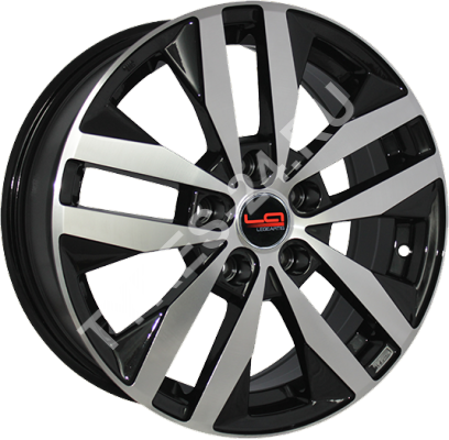 ДискVolkswagenVW1446.5JxR16 PCD5x112 ET33 DIA57.1,чёрный