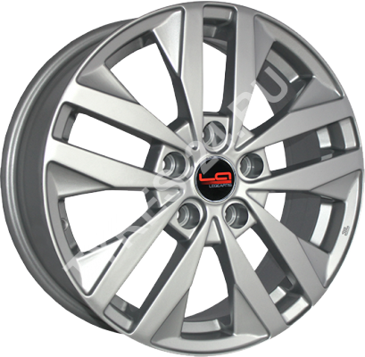 ДискVolkswagenVW1446.5JxR16 PCD5x112 ET42 DIA57.1,серебристый