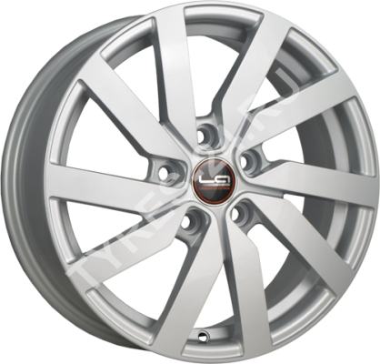 ДискVolkswagenVW1516.5JxR16 PCD5x112 ET46 DIA57.1,серебристый
