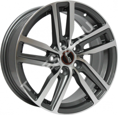 ДискVolkswagenVW1617JxR16 PCD5x112 ET50 DIA57.1,серый