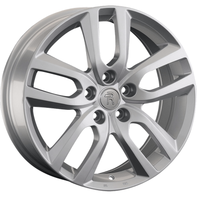 ДискVolkswagenVW2017JxR17 PCD5x120 ET55 DIA65.1,серебристый